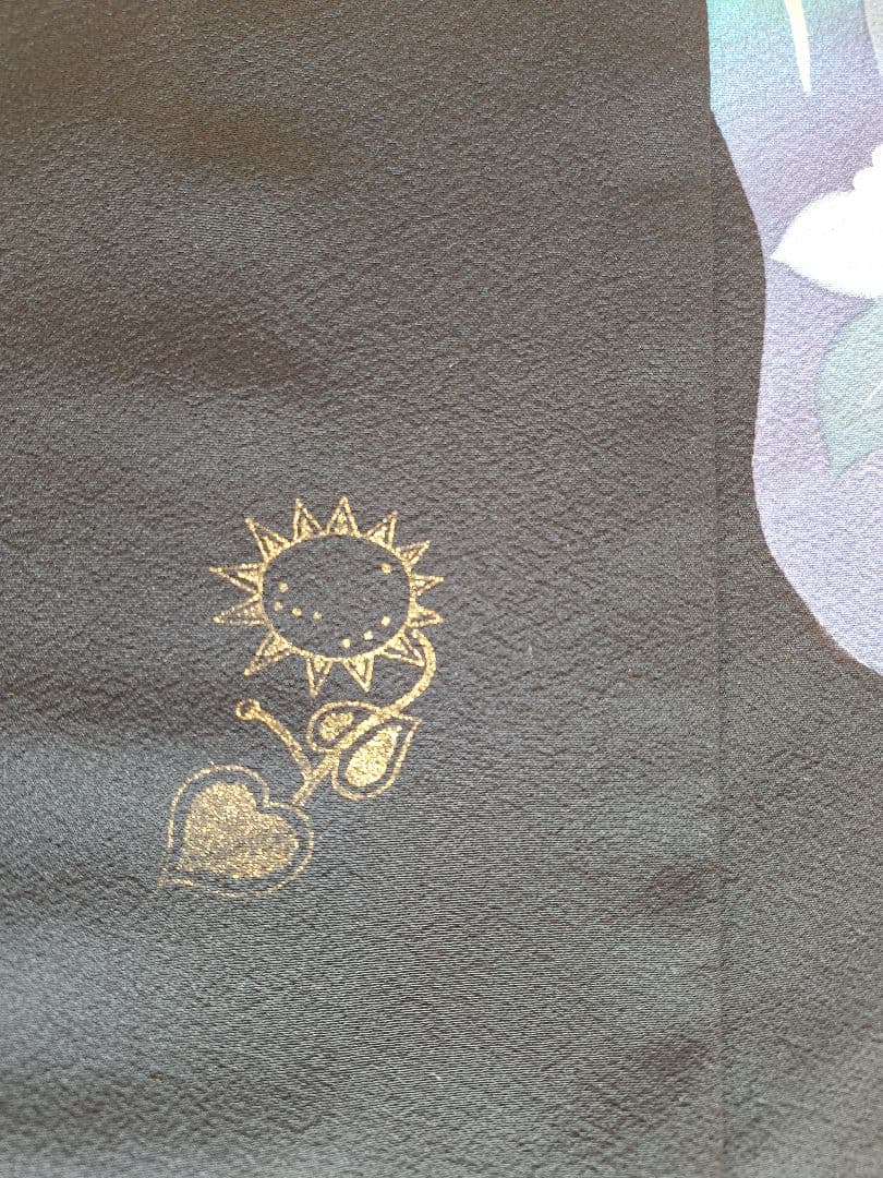 着物リメイクワンピース3690