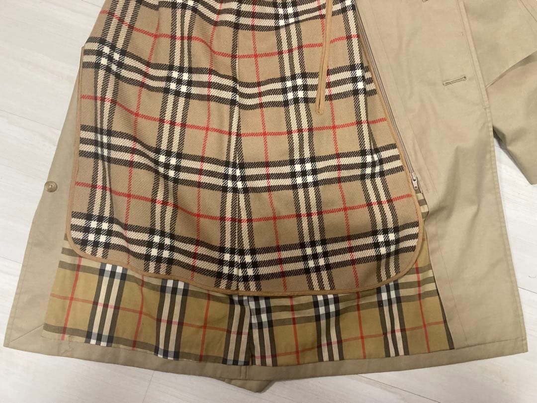 美品　Burberrys' バーバリー　トレンチコート ロングコート
