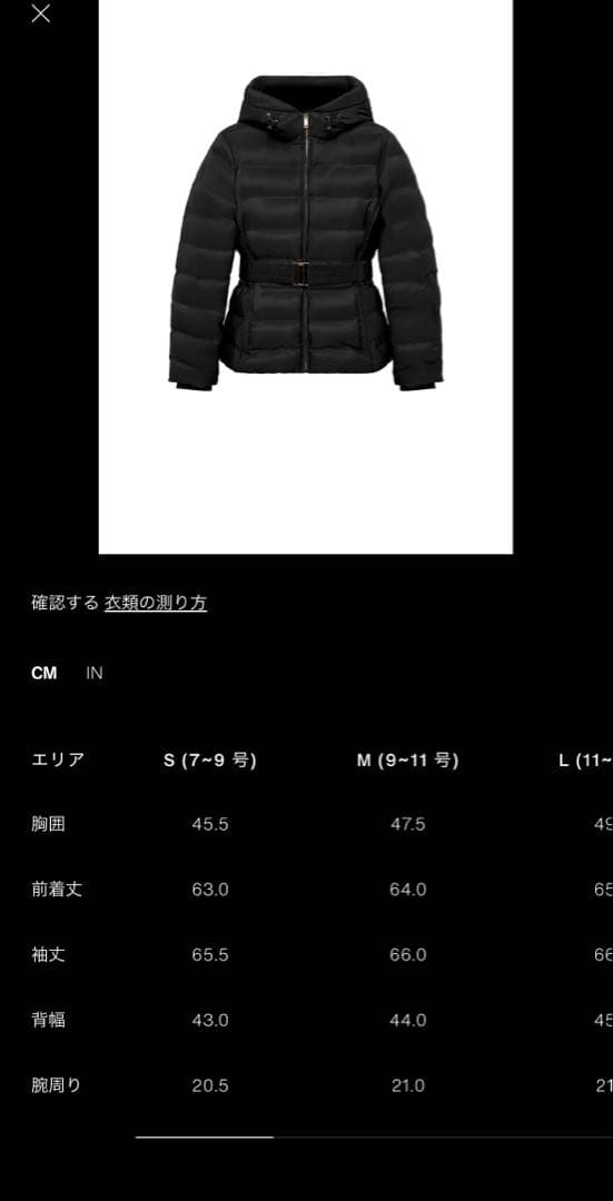 fffさん専用⭐︎ZARA ダウンジャケット 黒 スリムフィットショート　今期