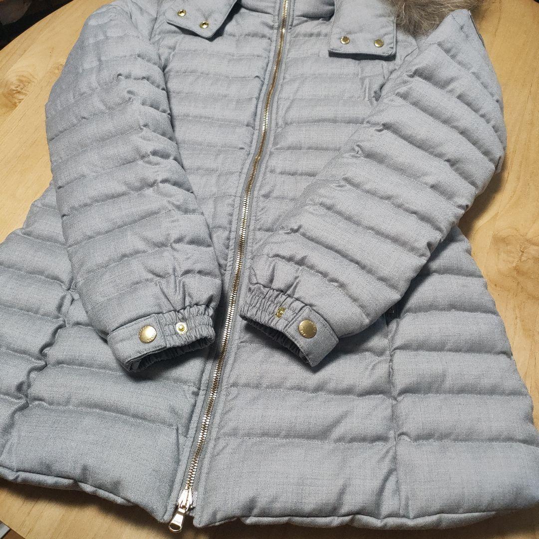 極美品✨タトラス PRIMULA　Rライン ウールシルク ダウンジャケットグレー