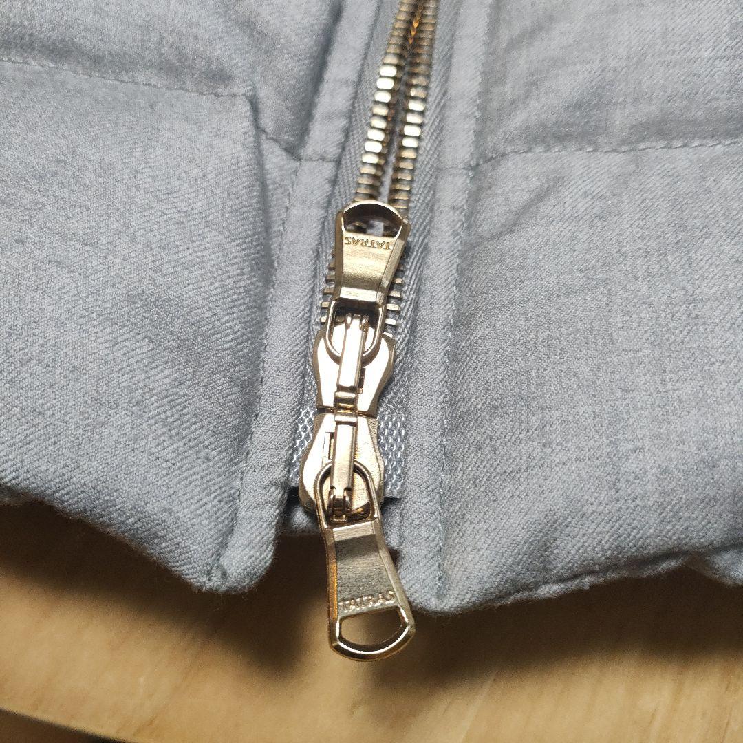 極美品✨タトラス PRIMULA　Rライン ウールシルク ダウンジャケットグレー