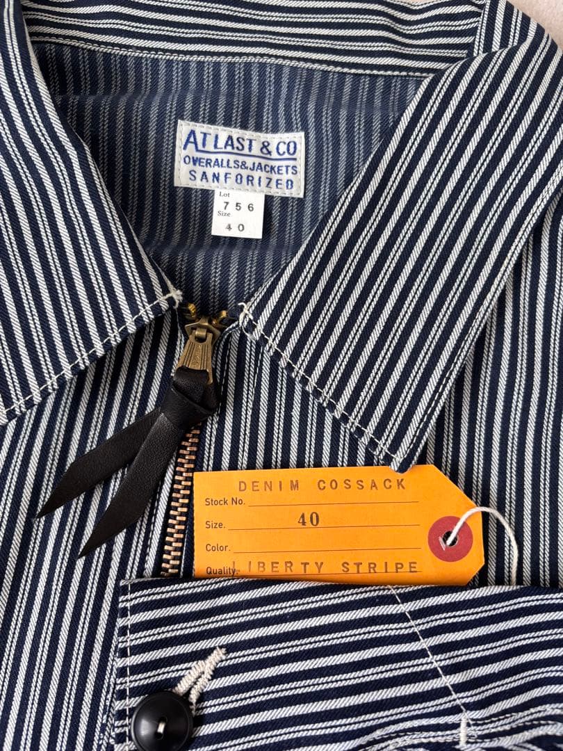 AT LAST & CO DENIM COSSACK サイズ40