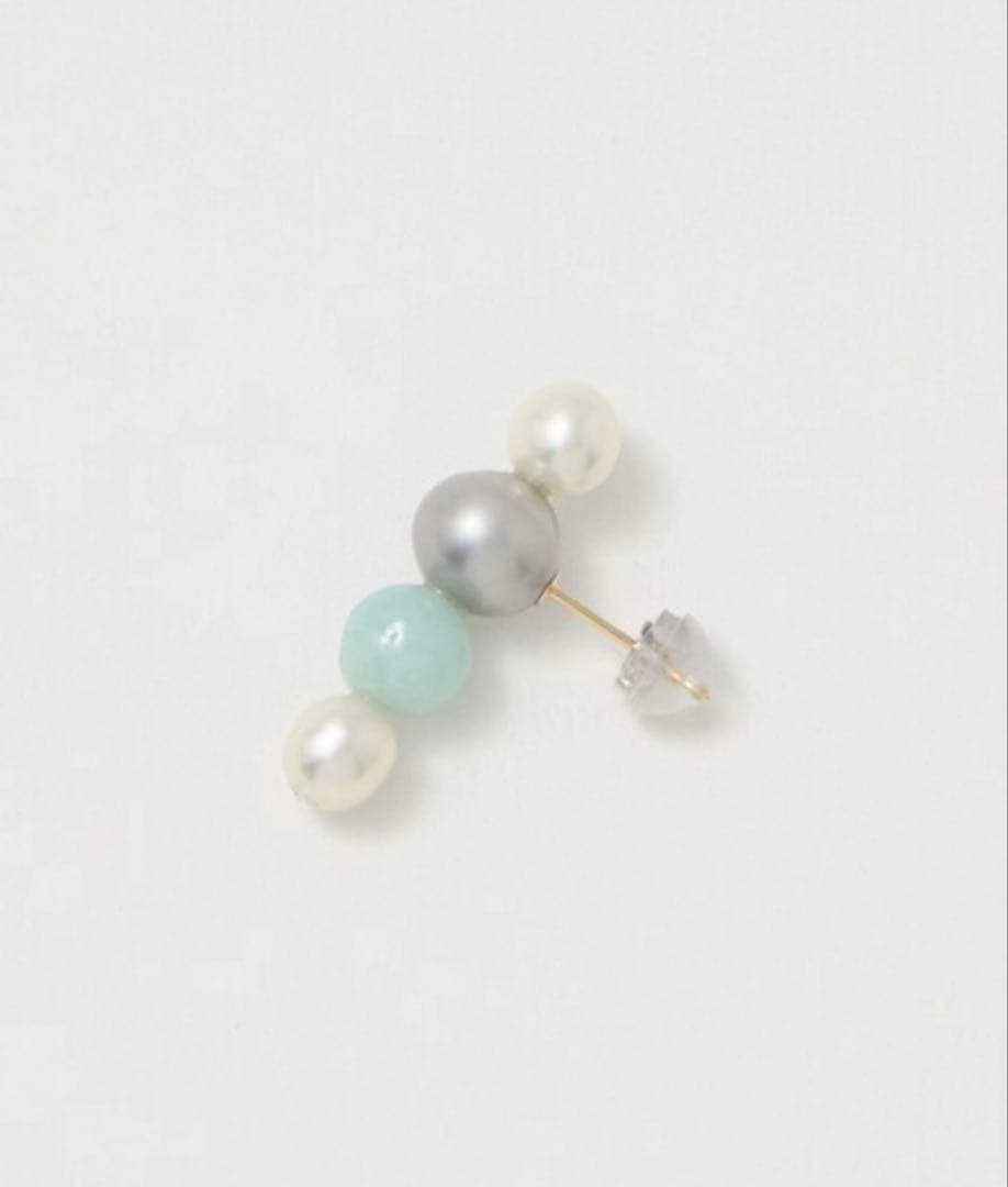 ＜les bonbon＞パール AMZ STUD ピアス