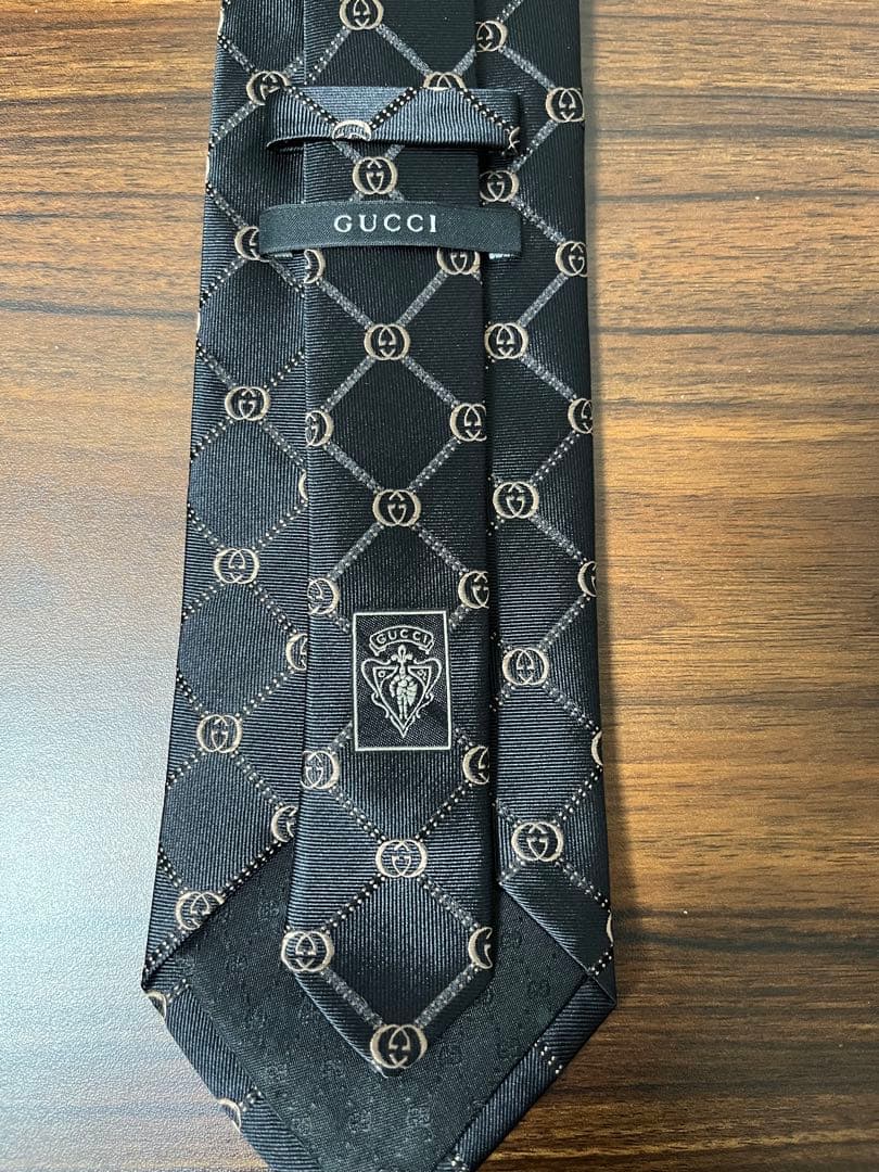 Y.m【箱付き 美品】GUCCI グッチ ネクタイ 2008年ビンテージ