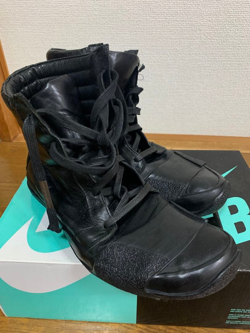 ボリスビジャンサベリ　ミリタリーブーツ ブラック レザー