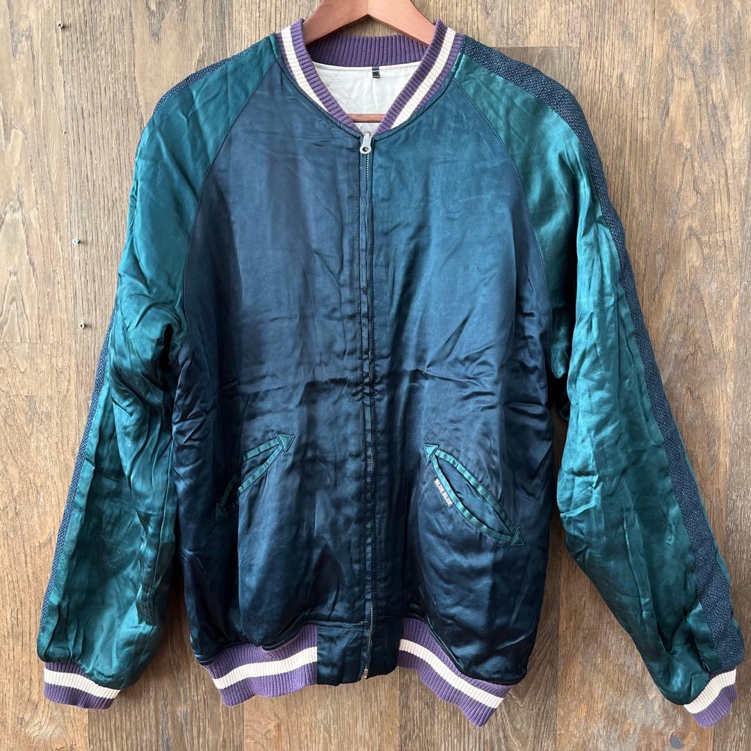 BLUEBLUE リバーシブルスカジャン　サイズＬ