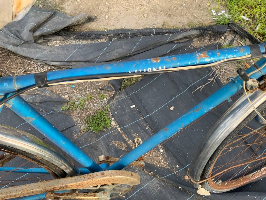 NATIONAL ナショナル　自転車　昭和　レトロ　当時物　ビンテージ　飾り