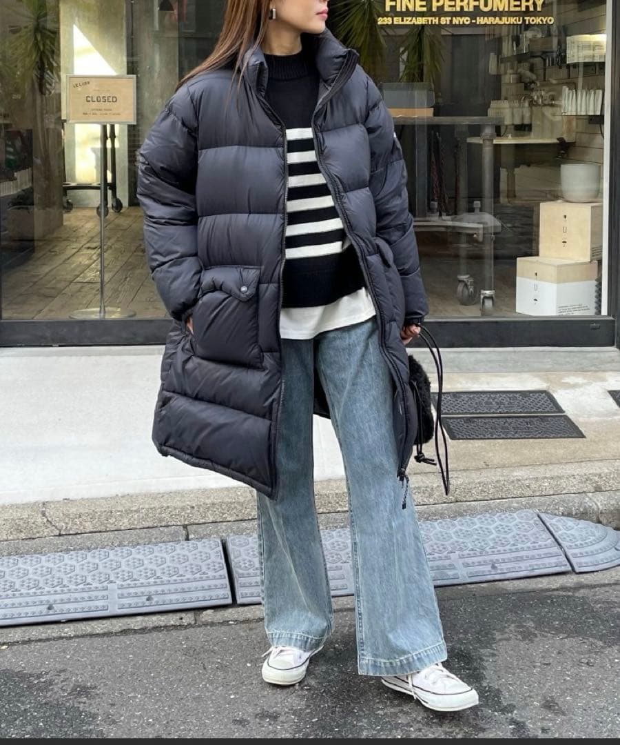 値下げ！別注　TAION×fredy emue ボリュームダウンコート　黒