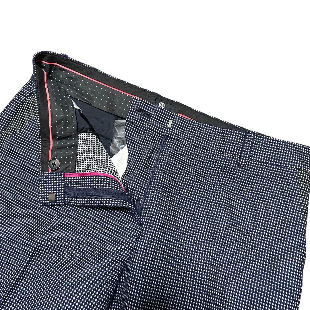 新品タグ付き！Paul Smith セットアップ パンツスーツ ネイビー