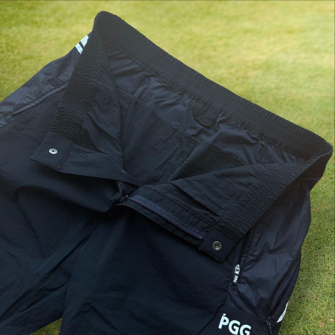パーリーゲイツ　PGG パンツ　XL〜X XL相当　黒　ブラック　紺　ネイビー