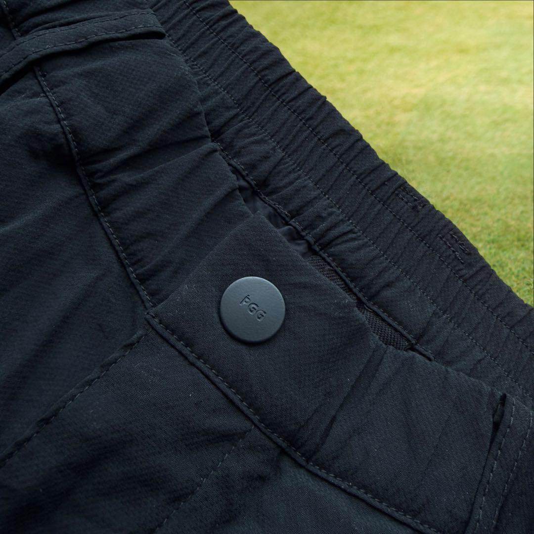 パーリーゲイツ　PGG パンツ　XL〜X XL相当　黒　ブラック　紺　ネイビー