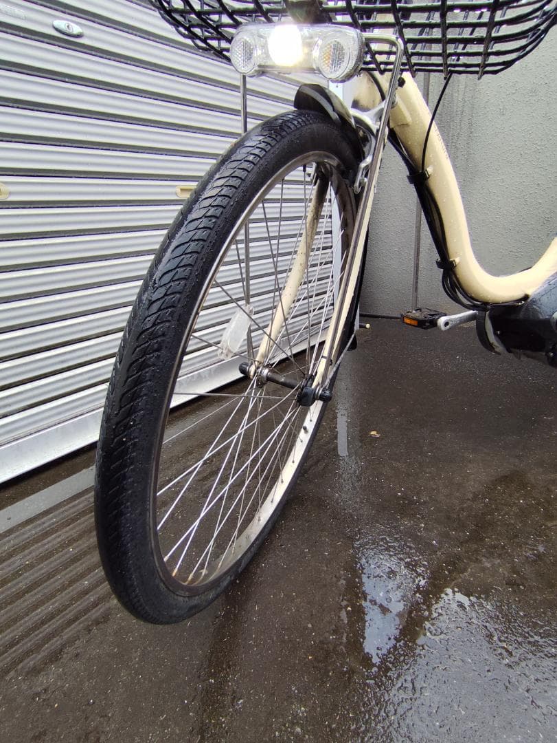 ヤマハ　パス　ナチュラ　26インチ　アシスト自転車 チャイルドシート付