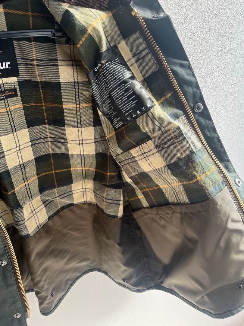 Barbour コーデュロイ襟付きジャケット S
