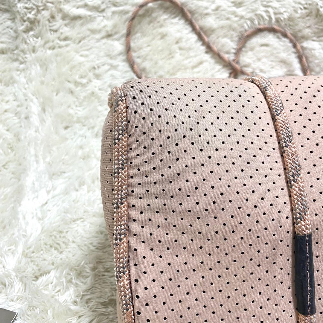 ステイトオブエスケープ トートバッグ 大容量 ポーチ　ブラッシュ ピンク　保存袋