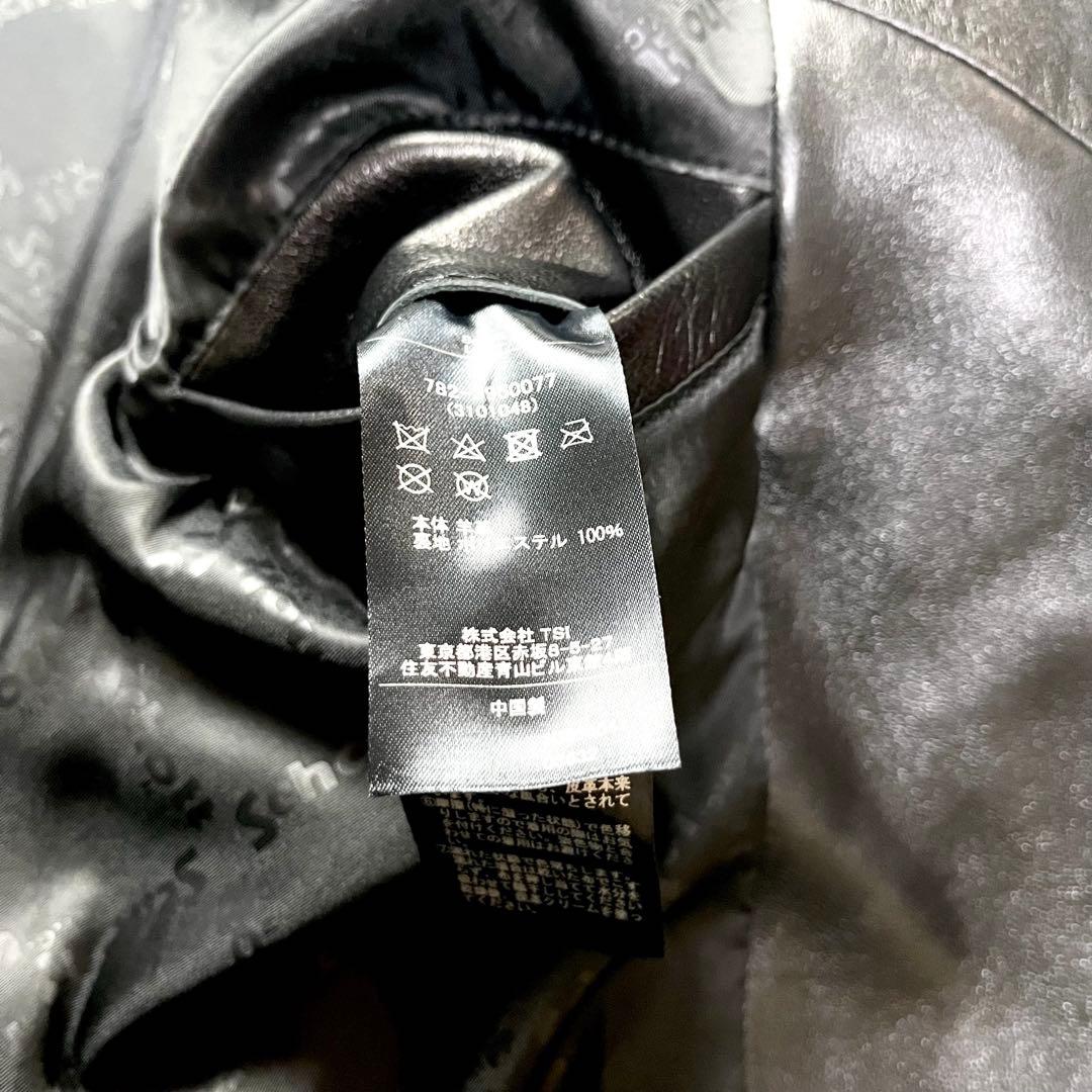 極美品/現行モデル✨ショット セミダブル ライダース レザージャケット Lサイズ