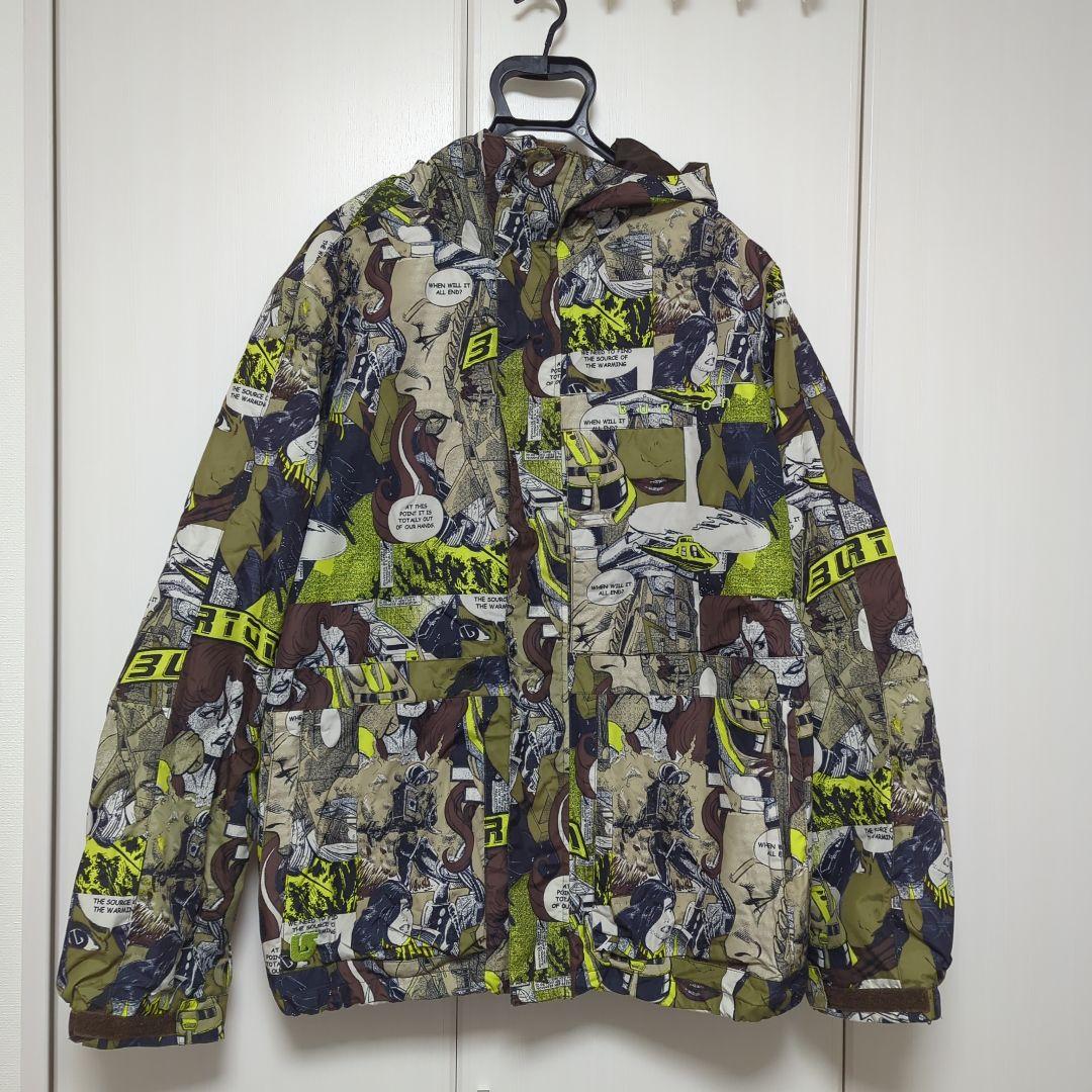 ファイナルセール　BURTON コミック柄 スノーボードジャケット・パンツセット