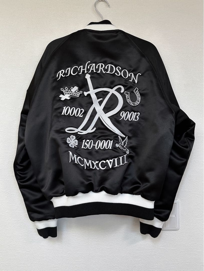 Richardson 刺繍 サテンジャケット