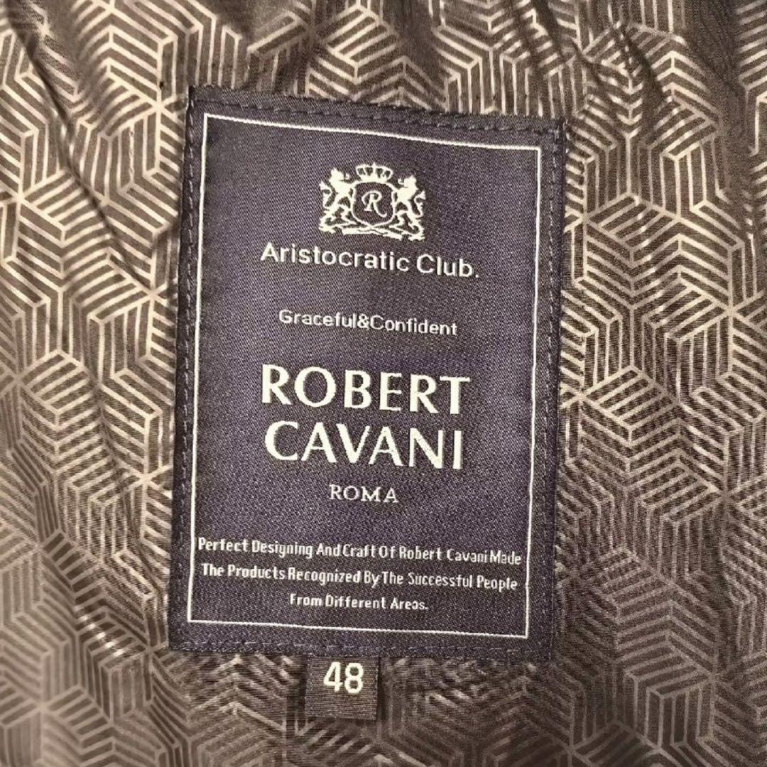 プレミアムダウン・ローマ発ROBERT CAVANIダウンジャケット XL 白