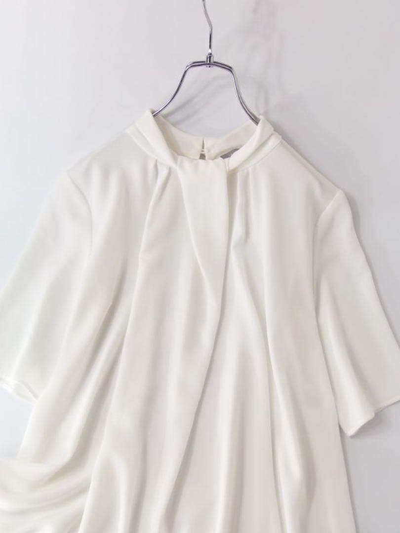 美品 Theory luxe ネックデザイン ブラウス プルオーバー 38