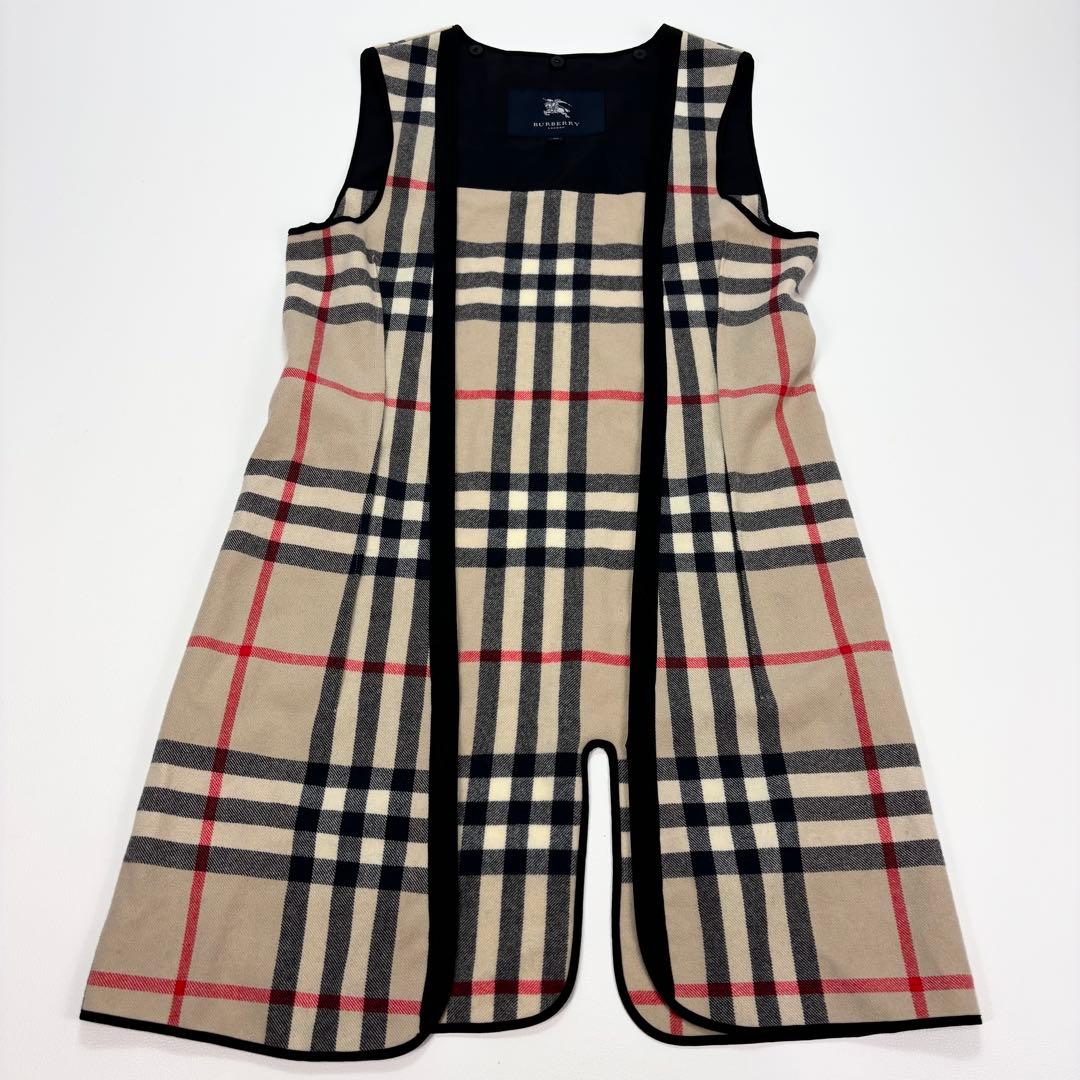 BURBERRY トレンチコート メガチェック ライナー ロング丈 大きいサイズ