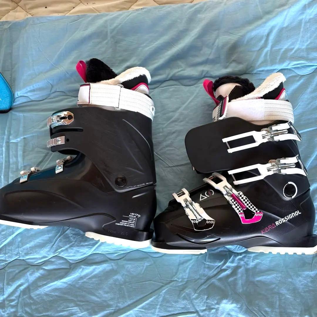 Salomon スキー板 スキーブーツ ストック付き