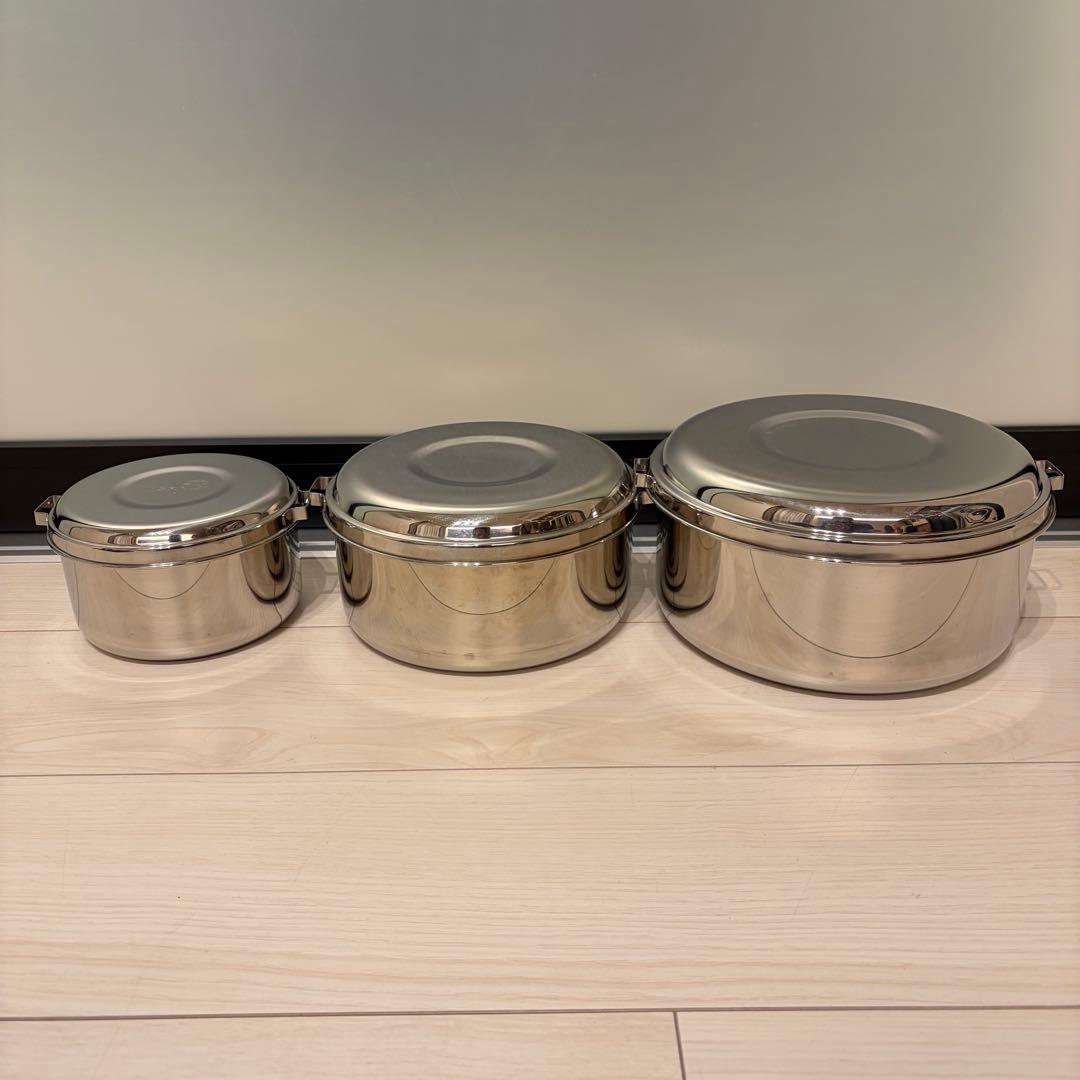 【美品】MSR アルパイン 4 ポットセット ステンレス クッカー