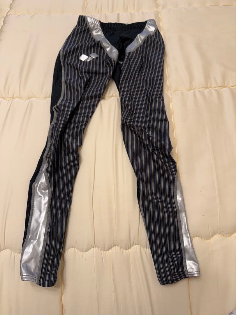 s*t様 廃盤　レア　アリーナ　競泳水着　エールブルー　カワセミ　ロングスパッツ