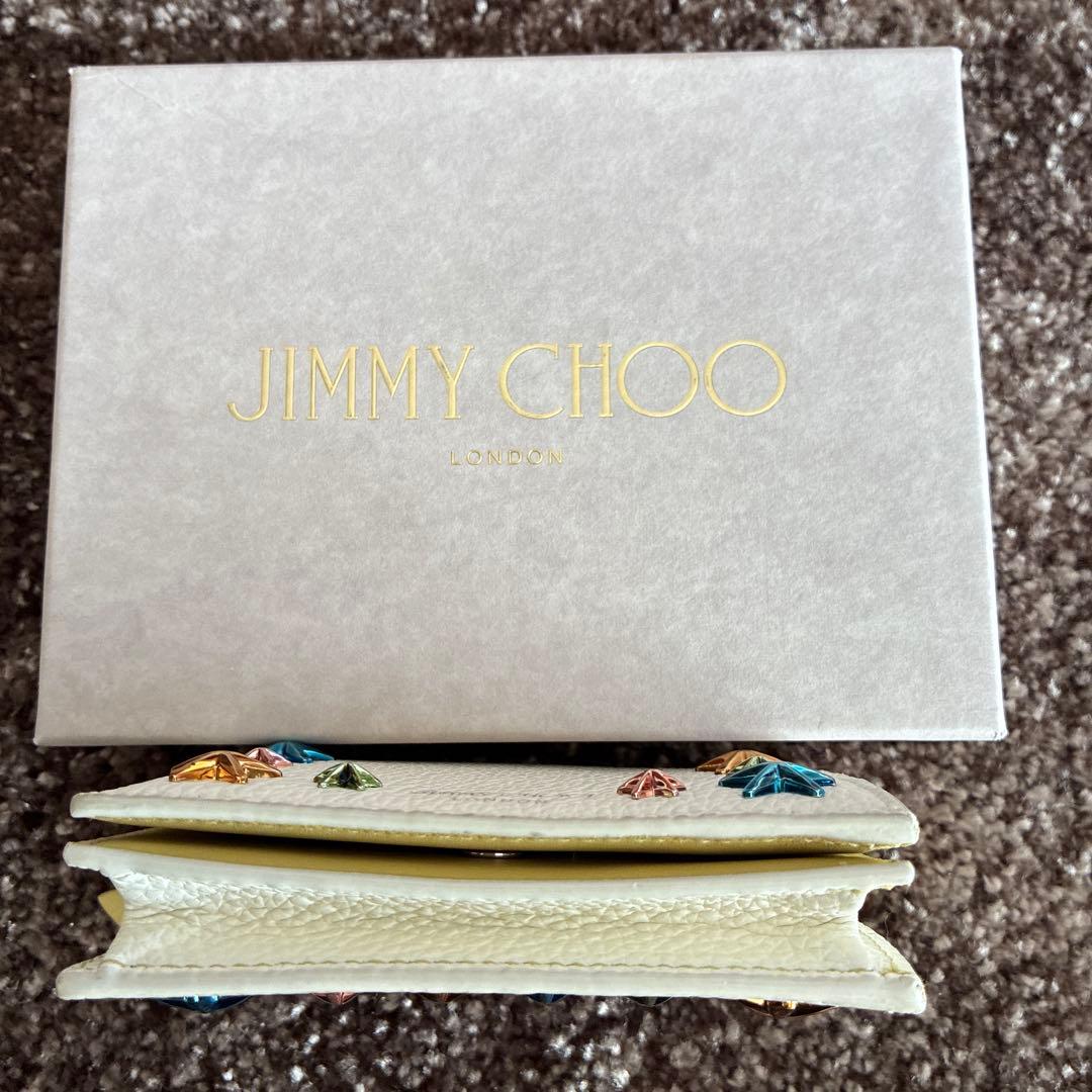 ジミーチュウ（Jimmy Choo） スタースタッズ 二つ折り財布