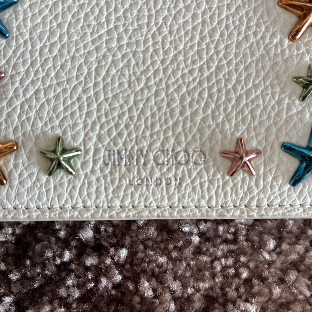 ジミーチュウ（Jimmy Choo） スタースタッズ 二つ折り財布