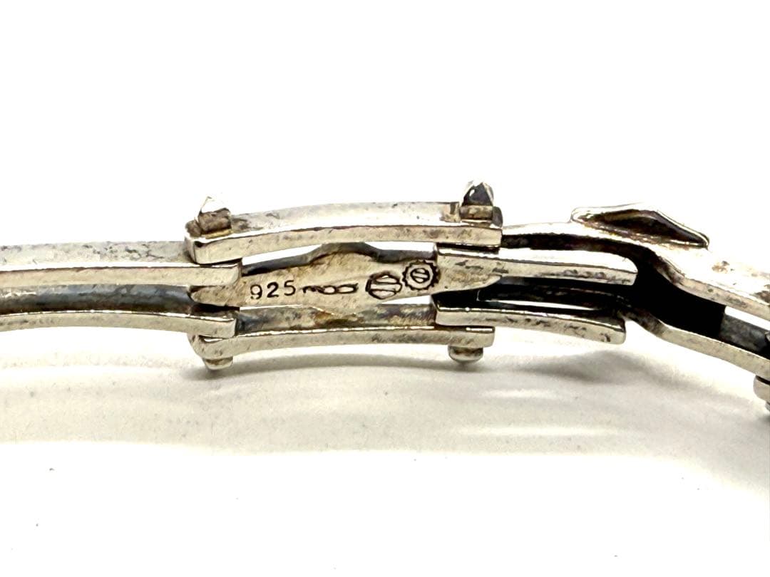 L686 HARLEY DAVIDSON silver925チェーンブレスレット