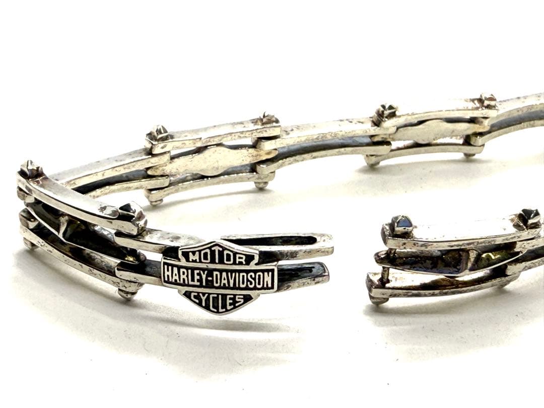L686 HARLEY DAVIDSON silver925チェーンブレスレット
