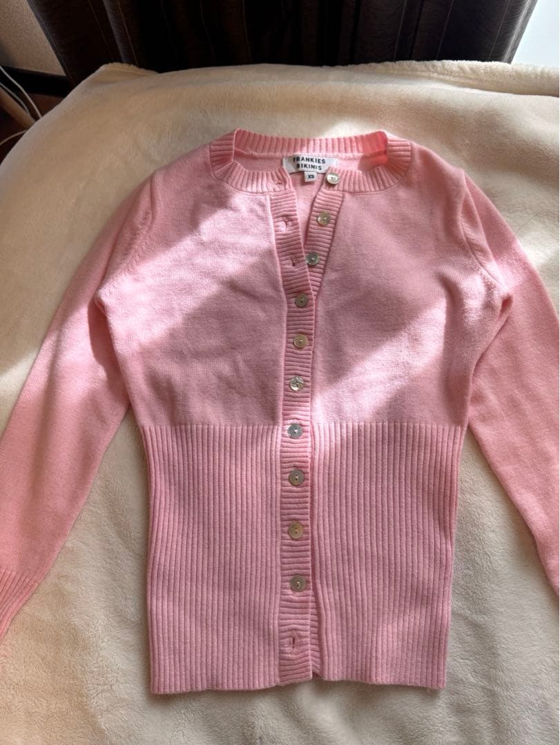 トップス Frankies Bikinis Pink Cardigan