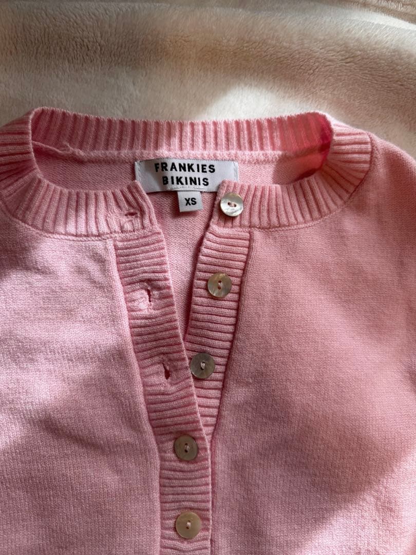トップス Frankies Bikinis Pink Cardigan