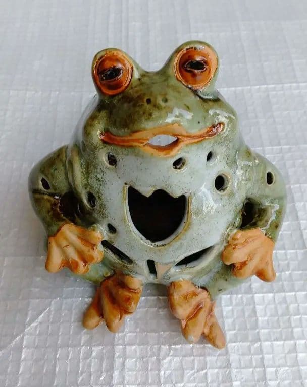 かえる 香炉 お香