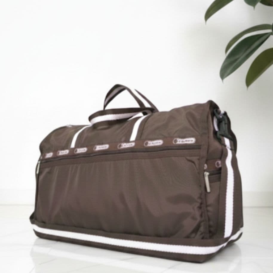 ✨美品✨レスポートサック　2way ボストンバッグ　ブラウン×ピンク