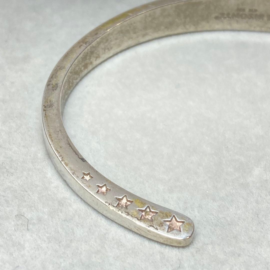 ILBISONTE/イルビゾンテ K18/925 バングル　22g