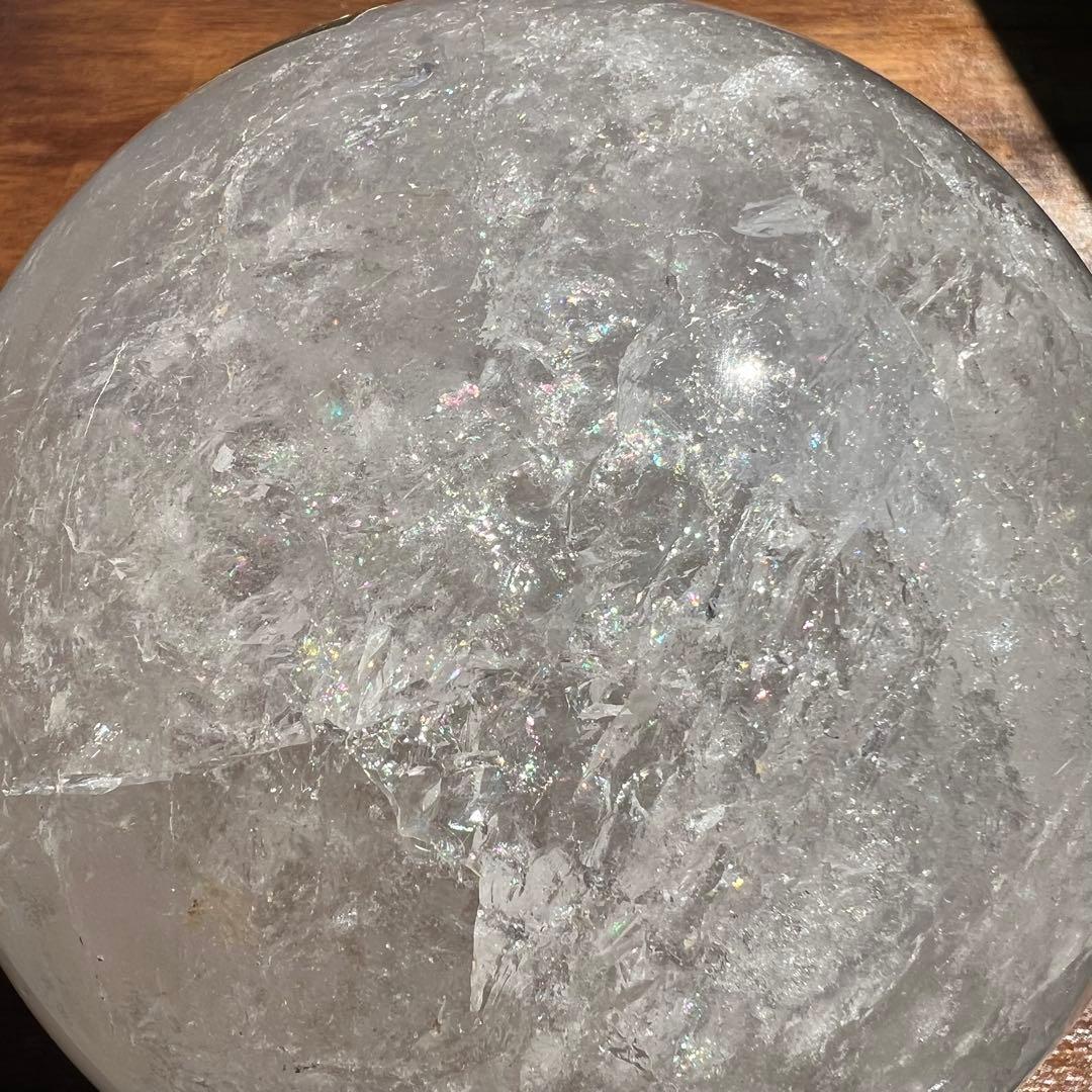 ☆限定一点物☆究極のお宝品 極上家宝級 大宝珠☆極大 本水晶 丸玉 天然石