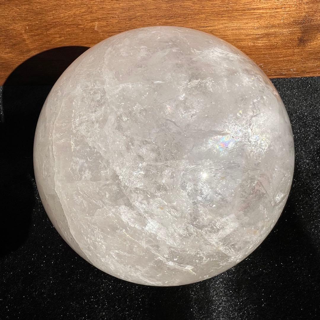 ☆限定一点物☆究極のお宝品 極上家宝級 大宝珠☆極大 本水晶 丸玉 天然石