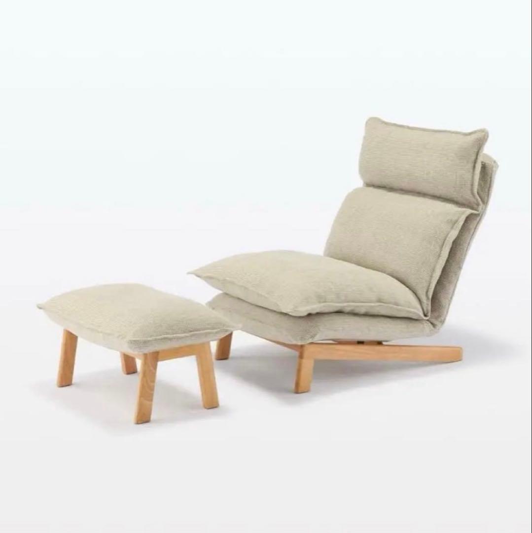 無印良品　ハイバックリクライニングソファ・本体・１シーター