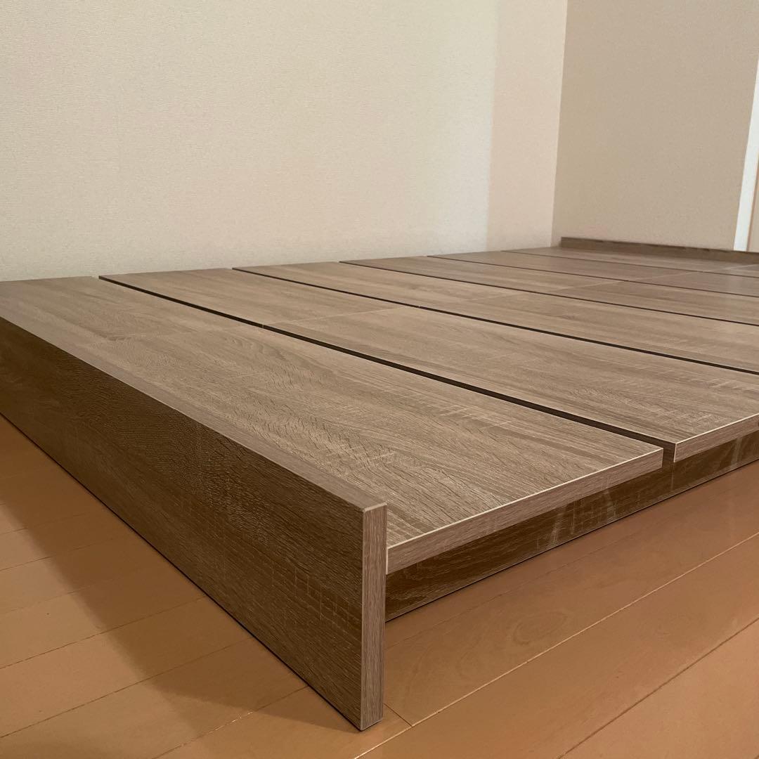 ステージベッド　すのこベッドフレーム（SD セミダブル）