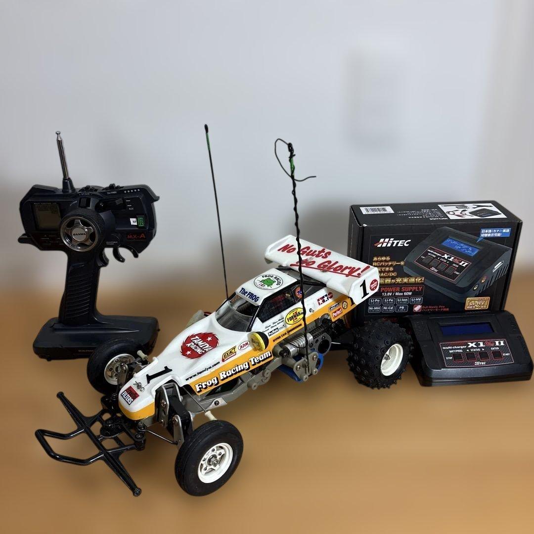 タミヤ　2005マイティフロッグ　プロポセット　中古品