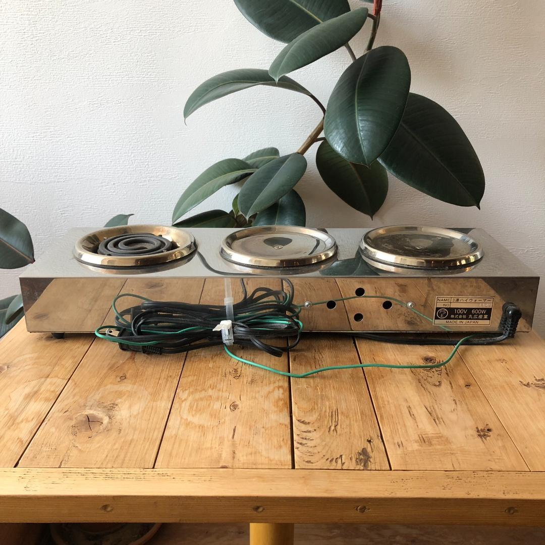 Kalita(カリタ)　3連ハイウォーマー （1.8Lデカンタ保温用・湯沸し用）