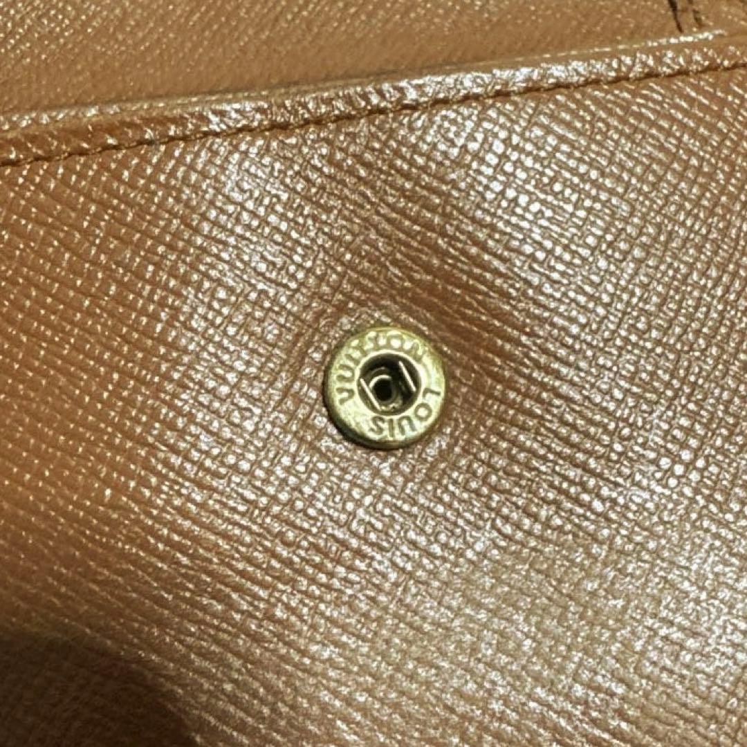 ⑤☆優良品☆モノグラム ♪マルコ☆2つ折り財布★ポケットあり