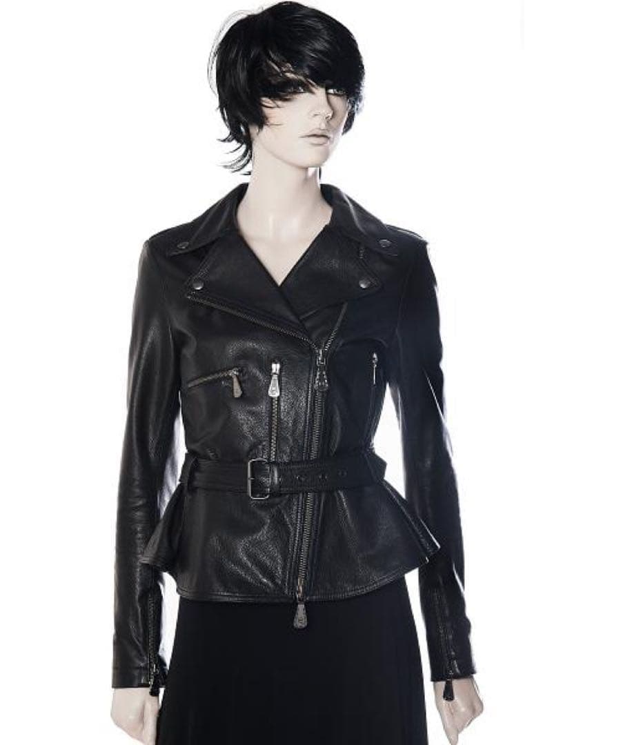 ジャケット・アウター Alexander McQueen LEATHER BIKER JACKET