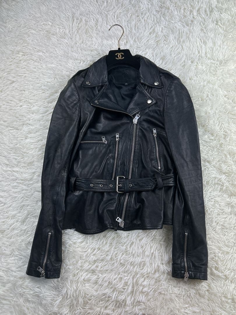 ジャケット・アウター Alexander McQueen LEATHER BIKER JACKET