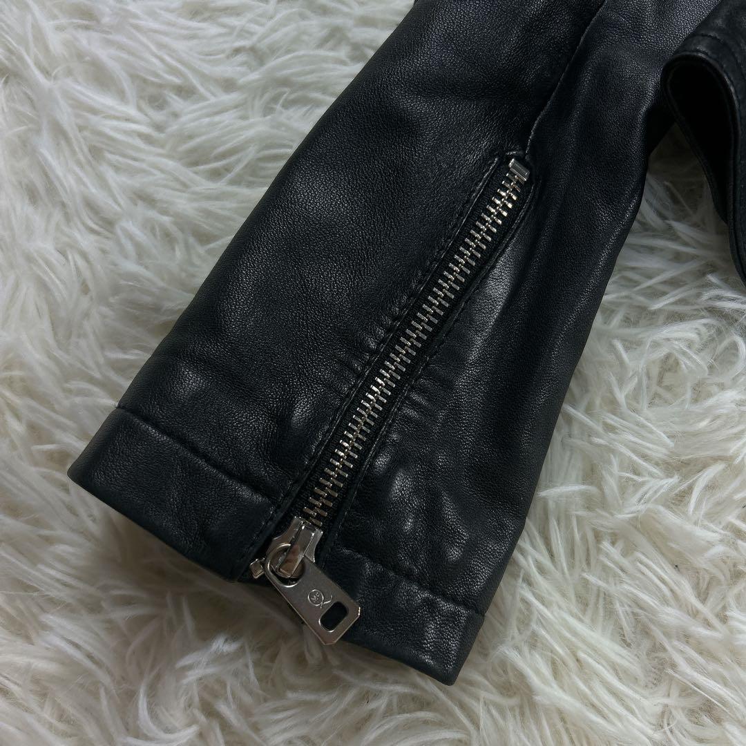 ジャケット・アウター Alexander McQueen LEATHER BIKER JACKET