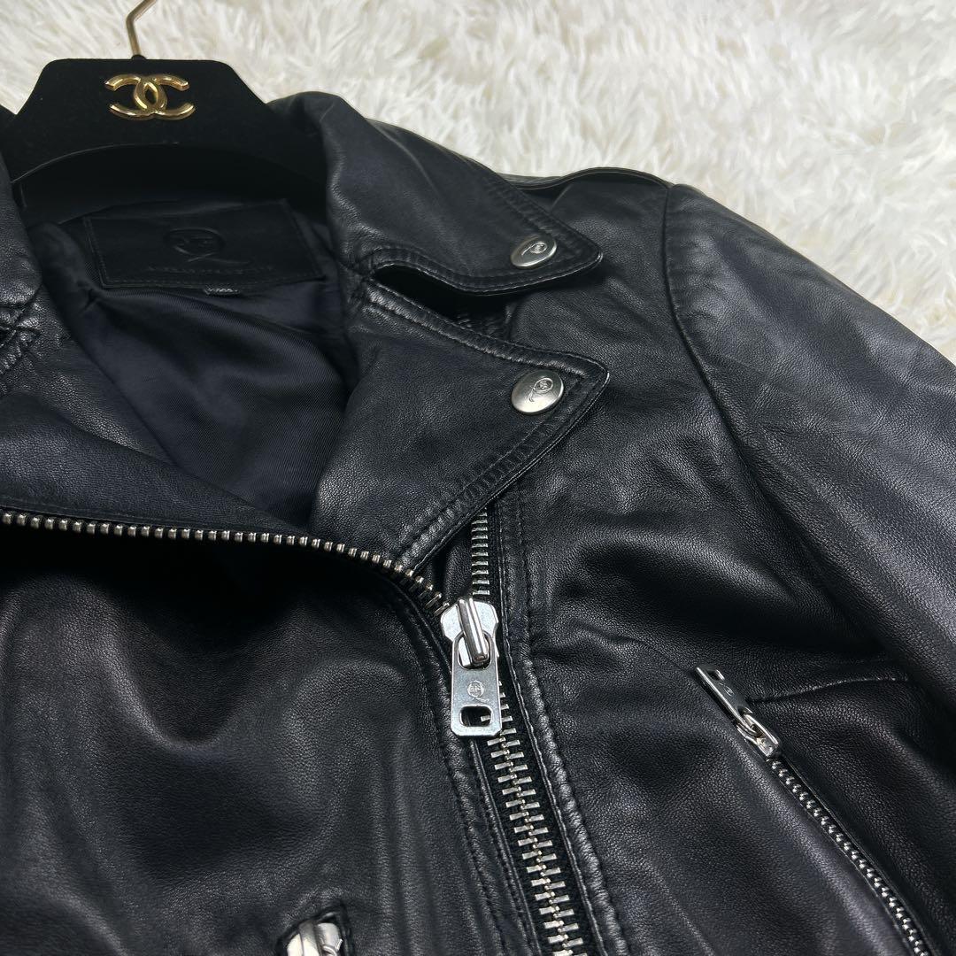 ジャケット・アウター Alexander McQueen LEATHER BIKER JACKET