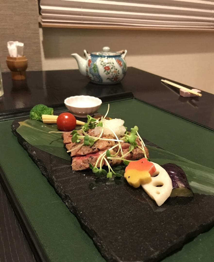 ●高級　天然黒御影石●　角皿　6枚入　●　送料無料