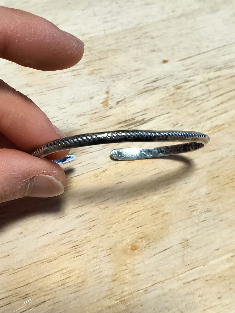 スネークバングル　インディアンジュエリーナバホ族ホピ　ビンテージヴィンテージ