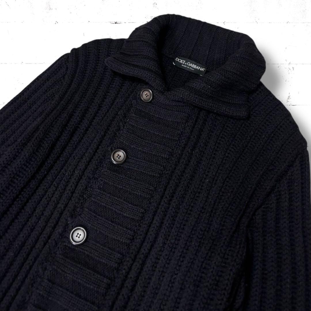 archive DOLCE&GABBANA 肉厚　ケーブル　ニット　カーディガン